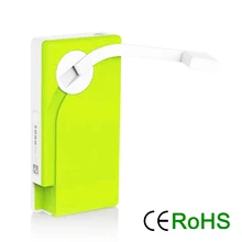 Аварийное зарядное устройство для телефона с рукояткой Динамо светодиодный фонарик Внешний внешний аккумулятор 2200mAh