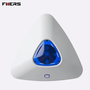 

FUERS 433MHz Wireless Alarm Flash Sound Light Siren Sensor for G90B Plus G90B 3G Home Security Burglar Alarm System