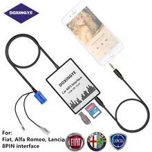 DOXINGYE USB SD AUX автомобиль MP3 Музыка Радио Цифровой cd-чейнджер Adapte для 8PIN Интерфейс Fiat Alfa Romeo Lancia Croma Doblo