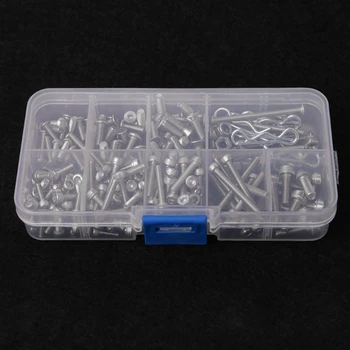 

205Pcs RC Screws Stainless Steel Screw Kit For Traxxas Slash 4x4 Short Truck Car #Sep.07
