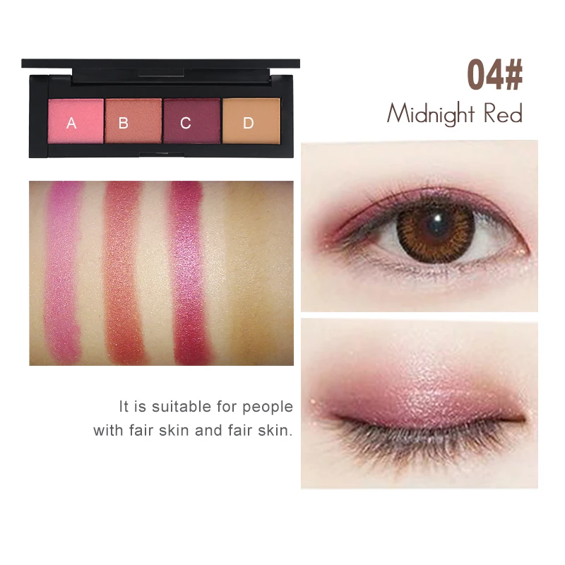 HENLICS Unlimited Color Palette Eyeshadow For Women Smokey Eye Shadow Makeup Beauty (4)