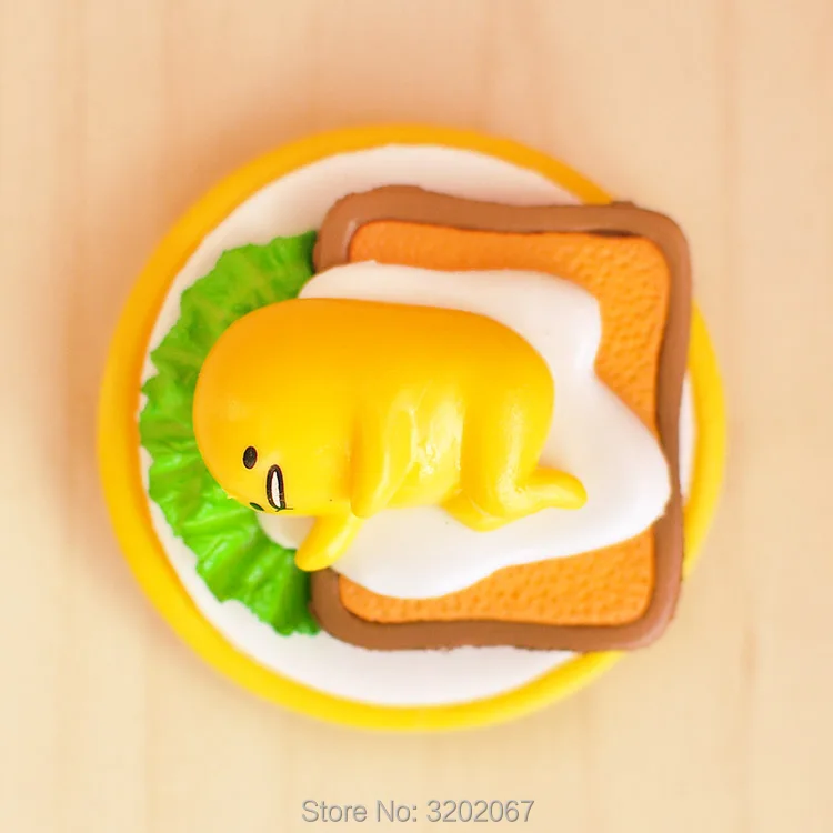 8 шт./партия Gudetama Lazy Egg Cute Mini ПВХ фигурка украшения игрушка для домашнего декора|pvc