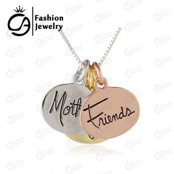 

Mother Daughter Friends Inspirational Pendant Necklace 20Pcs/lot #LN1112
