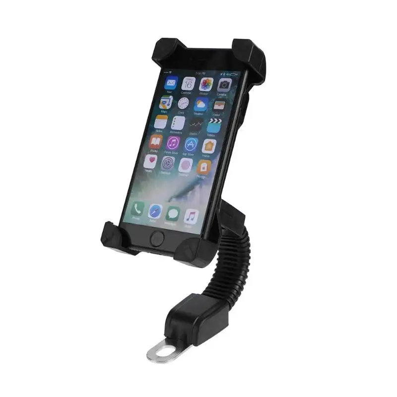 

Motorcycle Phone Holder mobile Motor bicycles electric cars Mount 3.5-6.5 inch smart Phone holders Stand Bracket