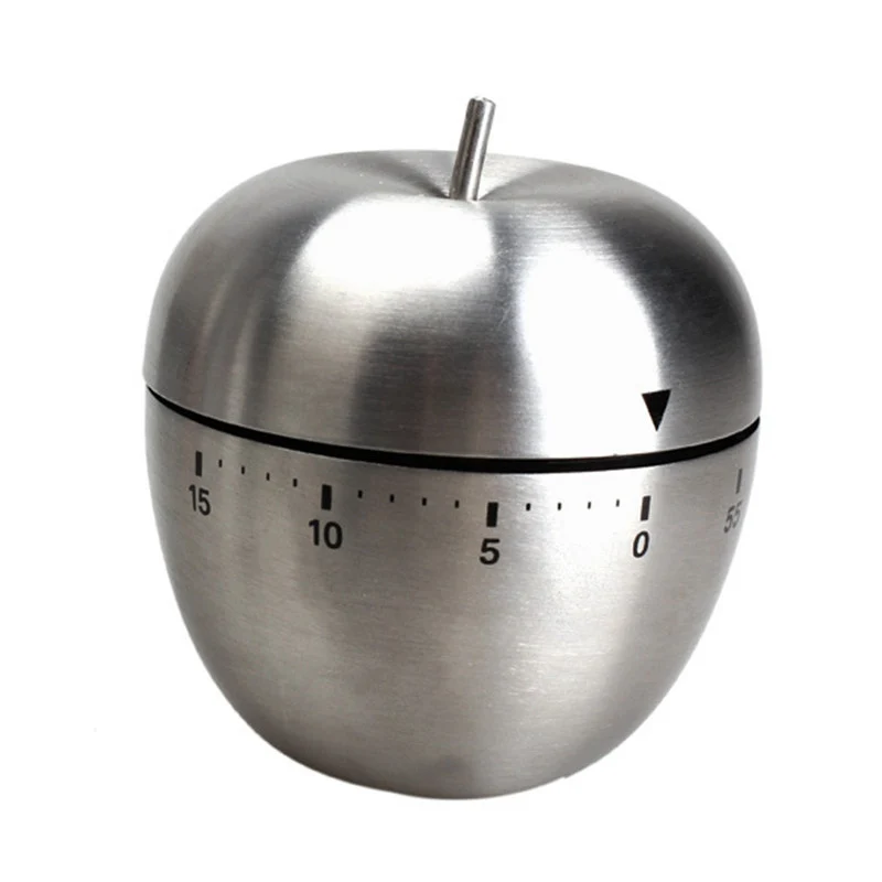 

Perfect Mechanical New Kitchen Cooking Timer Alarm 60 Minutes Stainless Steel