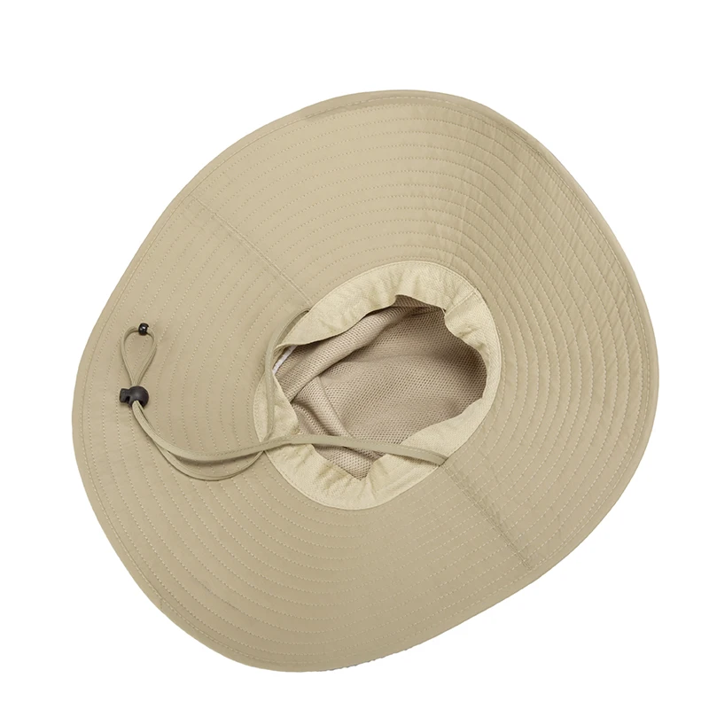 Женская шляпа от солнца, широкая, с защитой от ультрафиолета, дышащая, для рыбалки, для мужчин