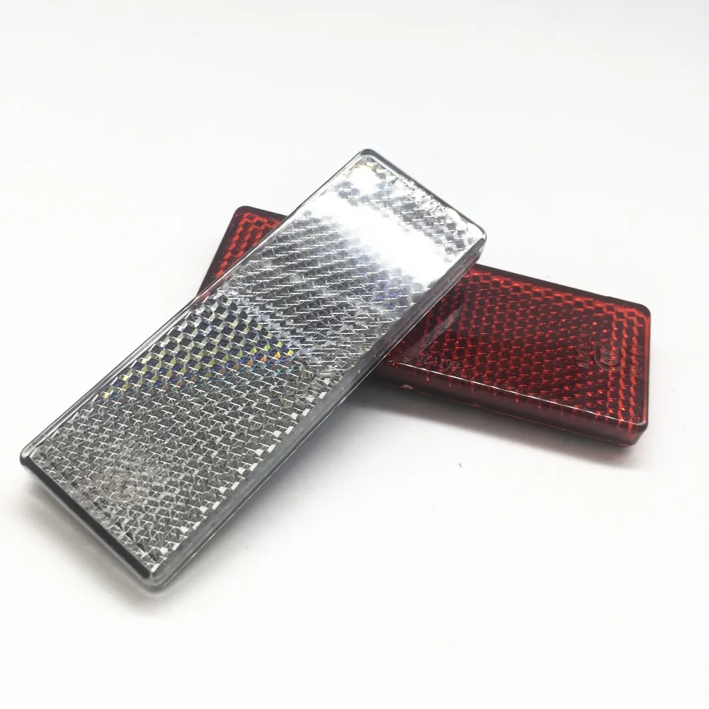 2 шт. 80X30mm 3 м светоотражающая лента для автомобиля Шоссе Отражатели грузовиков с
