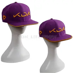 Игра K/DA KDA Akali Hat Взрослые Дети Cosplay Snapback бейсбол шляпа шапочки