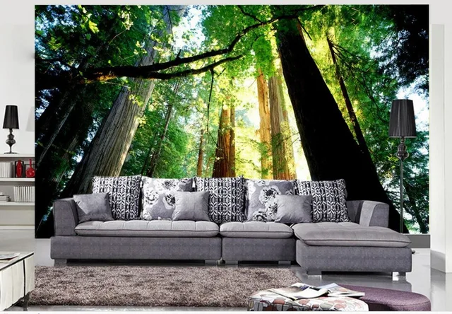 3d wallpaper natur Bäume landschaft 3d tapete für moderne wohnzimmer ... 3d wallpaper natur Bäume landschaft 3d tapete für moderne wohnzimmer ...