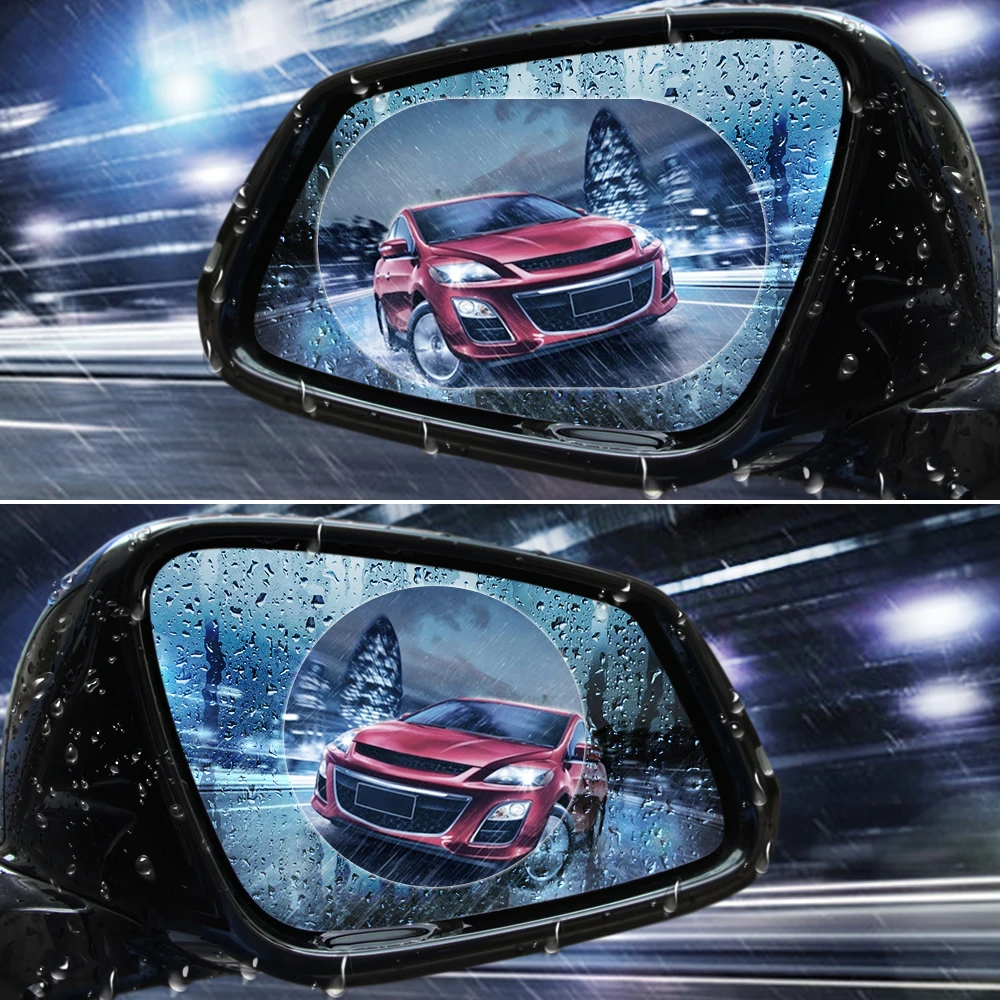 Автомобильное зеркало заднего вида Водонепроницаемая пленка для Ford Focus 2 3 Fiesta Mondeo