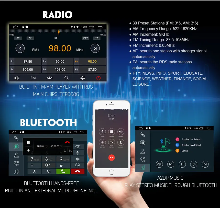Discount Erisin ES2883C 8" Car Multimedia Player Android 8.1 DAB+ DVR OBD GPS for Mercedes Benz C/CLK Class W203 W209 13 Discount Erisin ES2883C 8" Car Multimedia Player Android 8.1 DAB+ DVR OBD GPS for Mercedes Benz C/CLK Class W203 W209 13