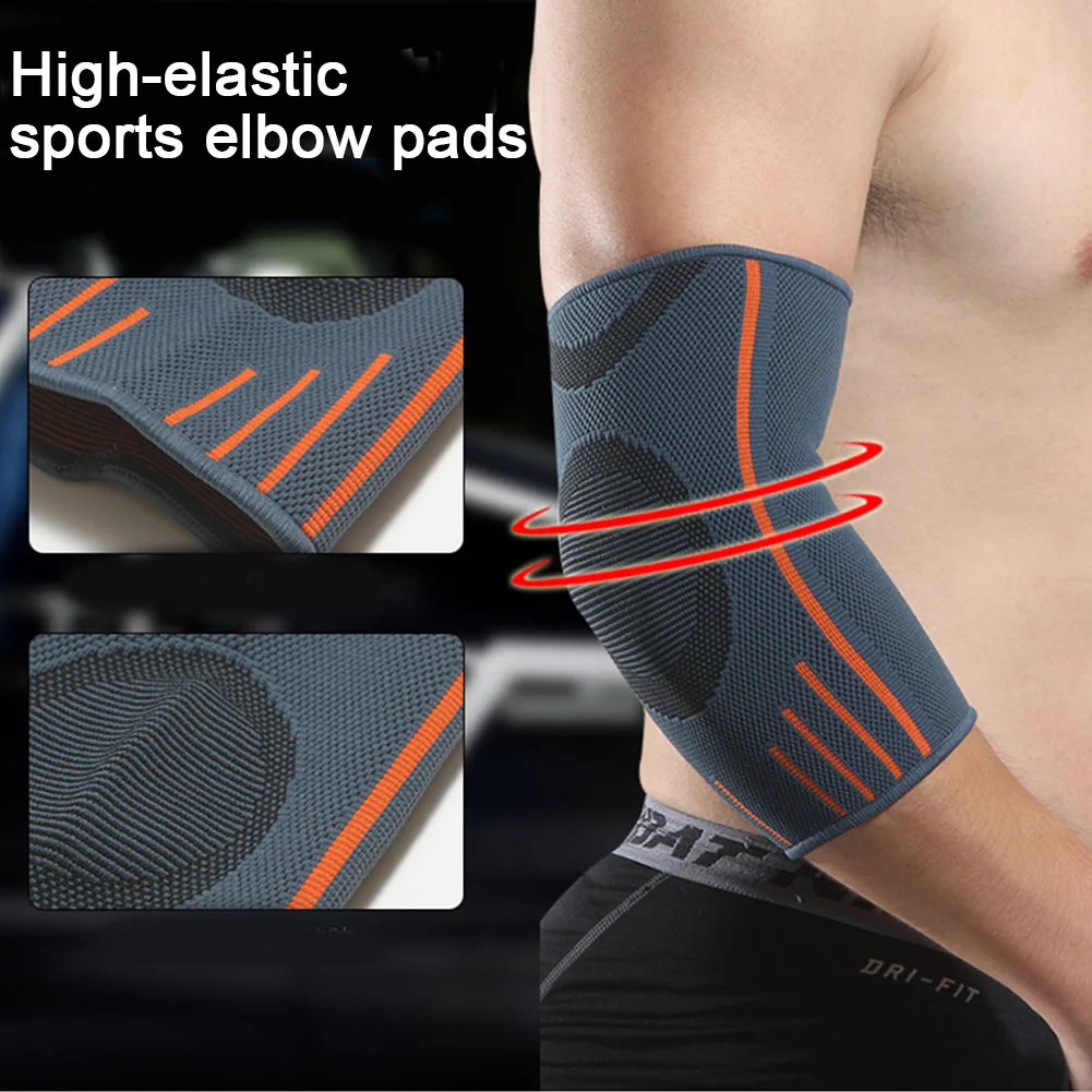 

Breathable Elbow Brace Tennis Compression Sleeve Pads Lengthen Workouts Outdoor Volleyball Arm Protector Elbow Support Unisex