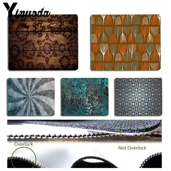 

Yinuoda New Designs Texture Patterns Computer Gaming Mousemats Durable Office Accessory and Gift Mousepad