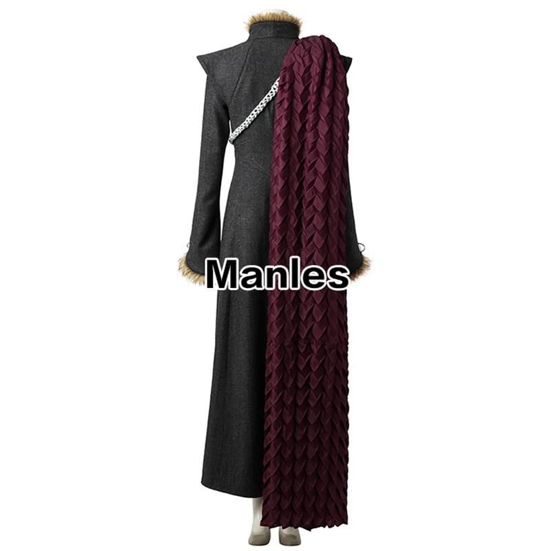 Game of Thrones Cosplay Costume: Daenerys Targaryen Women's Disguise for Halloween and Carnival, Fancy Dress Cloak image 3