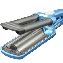 Быстрое нагревание титановые автоматические керамические бигуди для волос 3 Бочки волнистые Вэйвер плойки для волос бигуди Инструменты для укладки