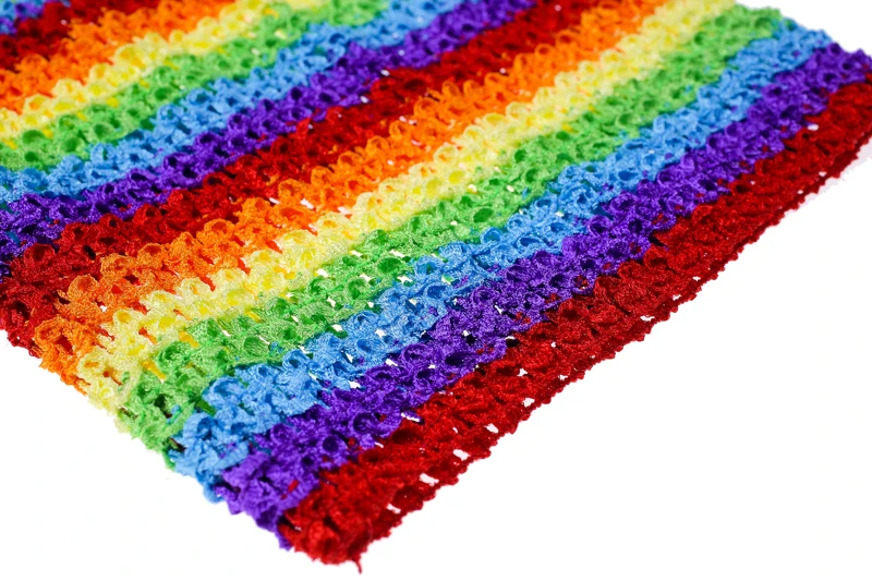 Rainbow Crochet tutu tube tops