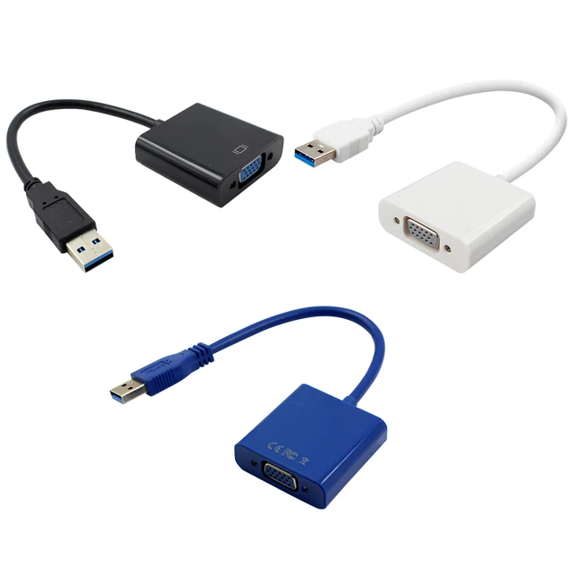 Modest centechia USB3.0 Video Graphic Card Display External Cable Adapter for WIN7 WIN8 Vista 1080P/ USB 3.0 to VGA Adapter Modest centechia USB3.0 Video Graphic Card Display External Cable Adapter for WIN7 WIN8 Vista 1080P/ USB 3.0 to VGA Adapter