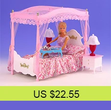 Миниатюрная мебель, детский центр, мини аксессуары для куклы Барби, дом, Классические игрушки для девочек
