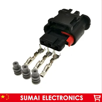 

AMP/TE 1488991-1 3Pin reversing radar probe / electric eye plug connector for Ford, Land Rover,Range Rover, etc.3 Pin