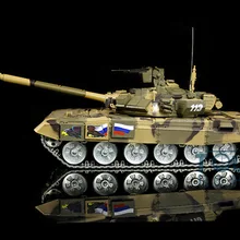2,4 Ghz HengLong 1/16 масштаб Русский T90 RTR rc Танк металлические треки колеса 360 градусов вращения башни 3938 TH00153
