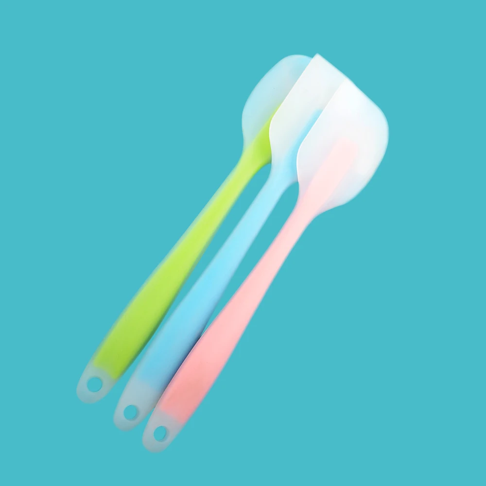 

1PC 2019 New Silicone Cake Cream Butter Spatula Mixing Batter Scraper Brush Baking Cook Tool Cake Tools Hot Sale