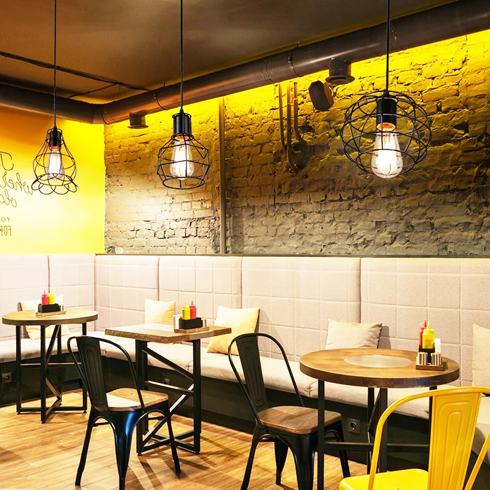 Barril de Madeira da Lâmpada do Teto Adequado para Bar Barril Vinho Pendurado Luminária Iluminação Pingente Café Luzes Atomasphere Restaurante Lâmpada 12 High Quality Luzes e Iluminação
