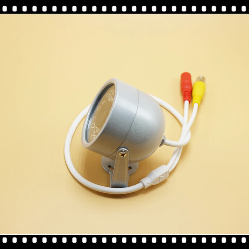 1/4Cmos 1200TVL Hd мини камера видеонаблюдения наружная Водонепроницаемая 24 светодиода