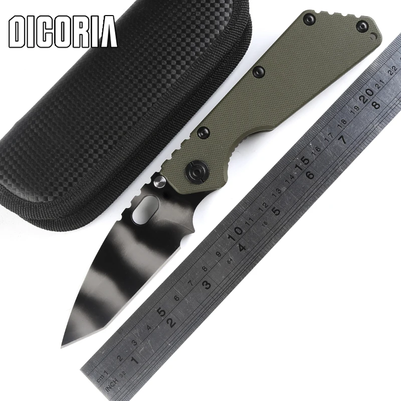 

DICORIA ST SMF G10 handle S35VN blade Tactical Folding Knife camping hunting outdoor survival Knives EDC tools