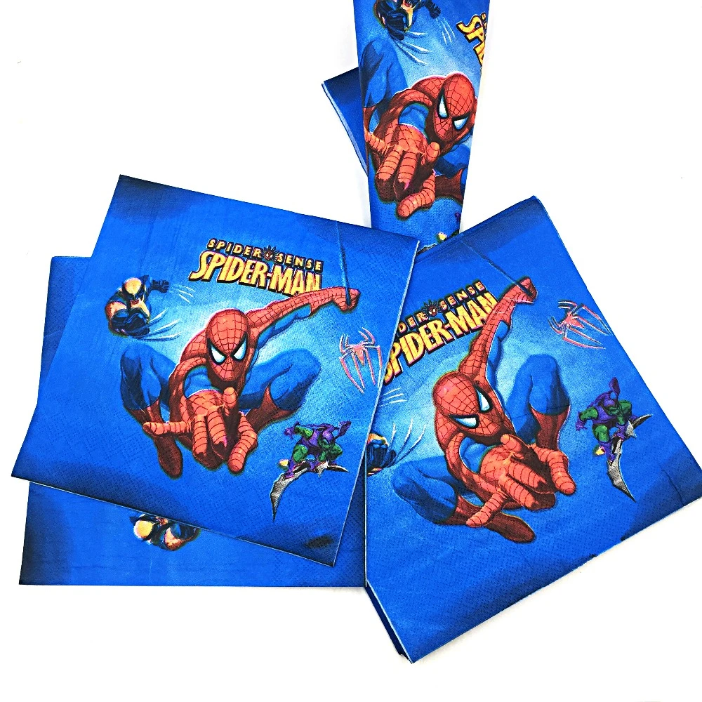 Unids Lote Spiderman Servilleta De Papel De Dibujos Animados Fiesta Favorece A Los Ninos Feliz Cumpleanos Bebe Ducha Decoracion Suministros Serviette Tejido Vajilla De Fiesta Desechable Aliexpress Unids Lote Spiderman Servilleta De Papel De Dibujos Animados Fiesta Favorece A Los Ninos Feliz Cumpleanos Bebe Ducha Decoracion Suministros Serviette Tejido Vajilla De Fiesta Desechable Aliexpress