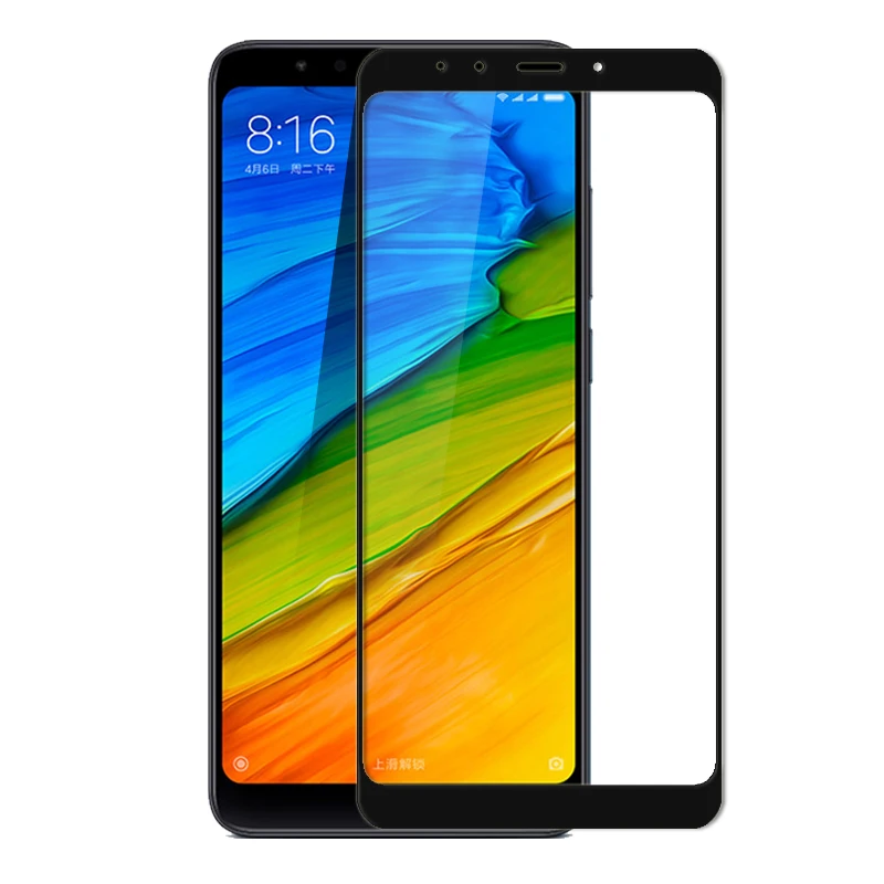 Закаленное стекло с полным покрытием для Xiaomi Pocophone f1 Redmi Note 7 5 6 Pro Защитная пленка