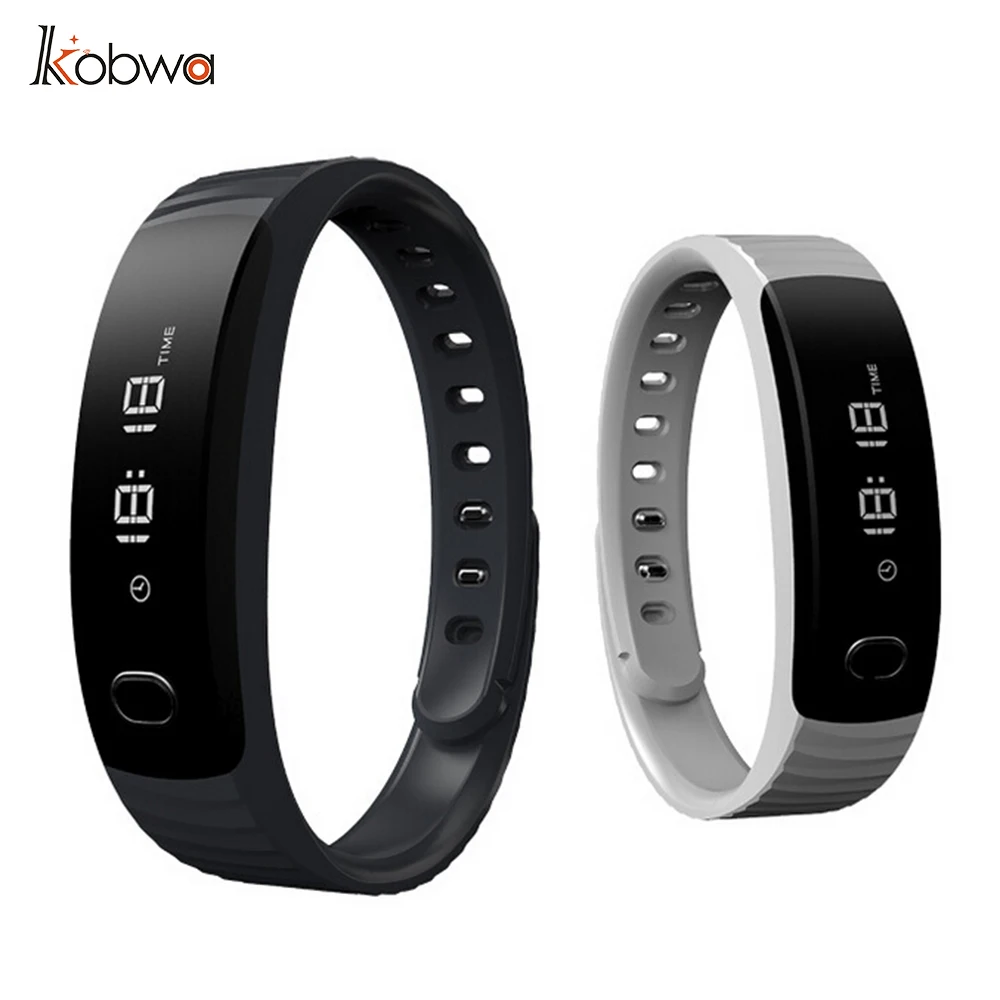 kobwa H8 Bluetooth Smartwristband Bracelet Pedometer Fitness Tracker Sedentary Sleep Monitor Smartband For iOS Android Phone