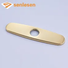 Новое поступление Золотая отделка 1" декоративная пластина для ванной комнаты и кухонного смесителя плита ротора