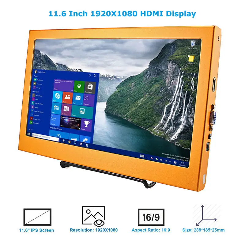 Layar LCD 11.6 Inci Elecrow 1920X1080 
