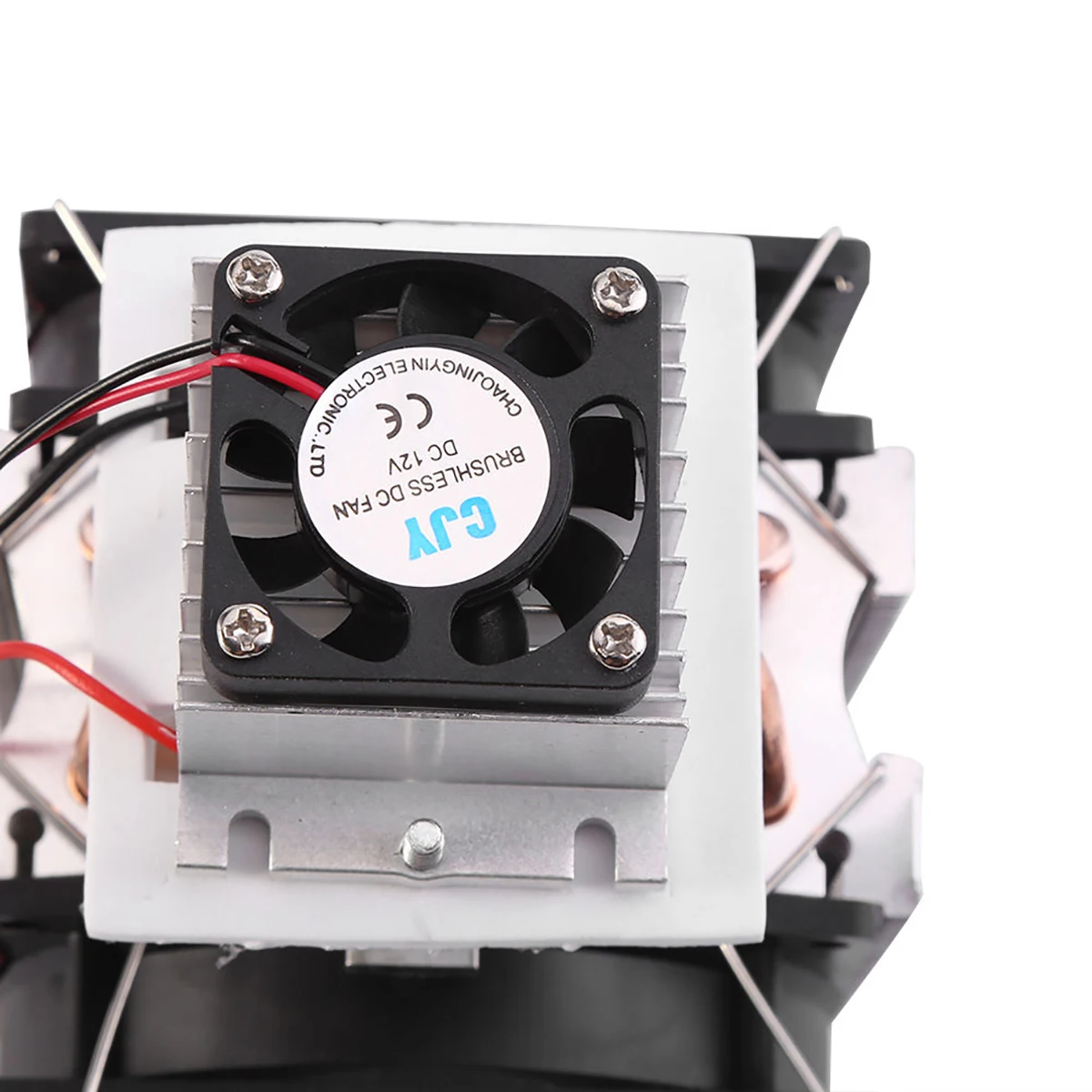 12V 6A Thermoelectric Peltier Semiconductor Cooler Refrigeration Cooling System Kit Cooler Fan For Air Cooling Mayitr