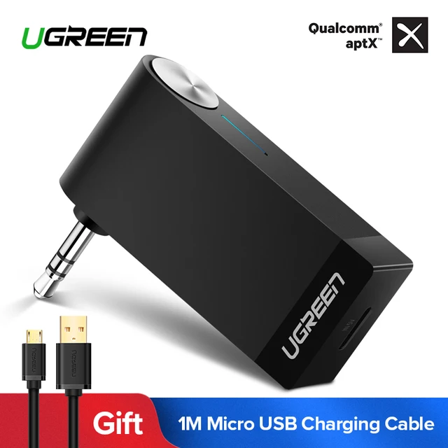 Ugreen Беспроводной Bluetooth Приемник 3.5mm Jack Bluetooth Audio Музыка Приемник Адаптер Автомобилей Aux Кабель бесплатно Динамик Наушники