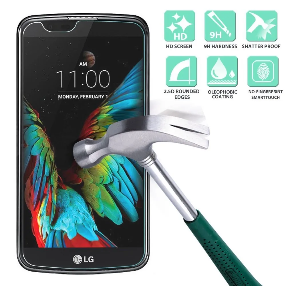 Toughed Protective Glass For LG X Cam Tempered Glass For LG XCam Glass