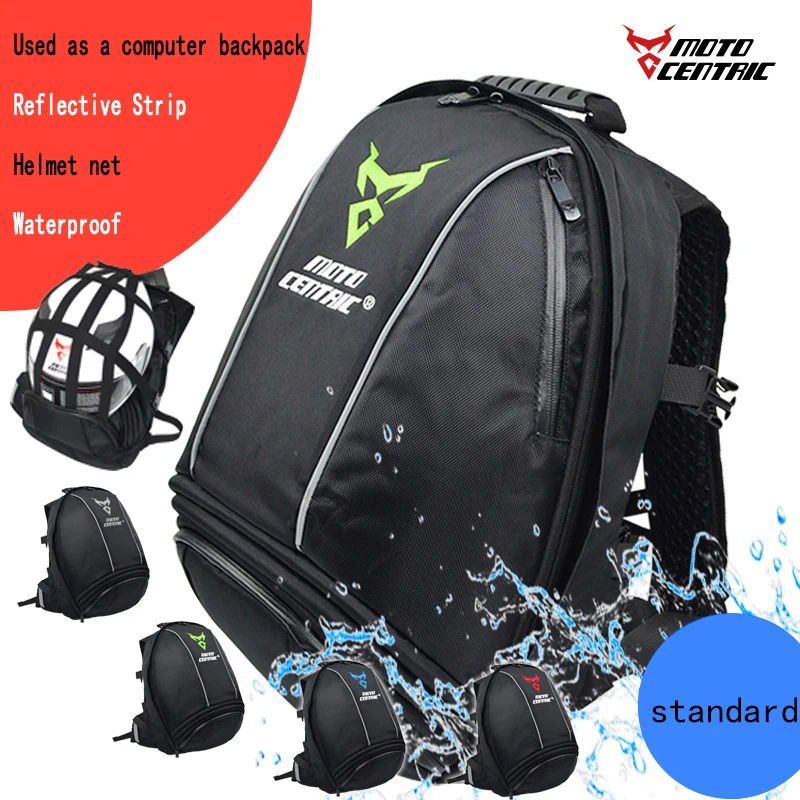 

Motorcycle Shoulder Computer Bag Bike Waterproof Backpack for Cycling Riding Traveling