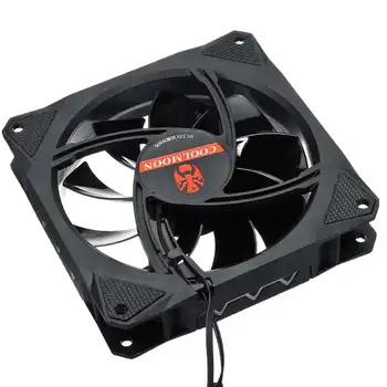 

Computer PC Case Cooler RGB Fan Cooling 120mm RGB LED Cooling Fan Heatsink 12V 6Pin Quiet PC Case Fans for Gaming Player