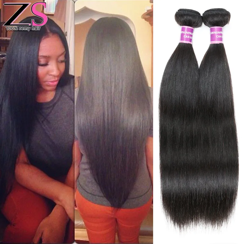 

7A KBL Brazilian Virgin Hair Straight 10"-30" Virgin Brazilian Straight Hair 4 Bundles100% Human Hair Weft Straight Virgin