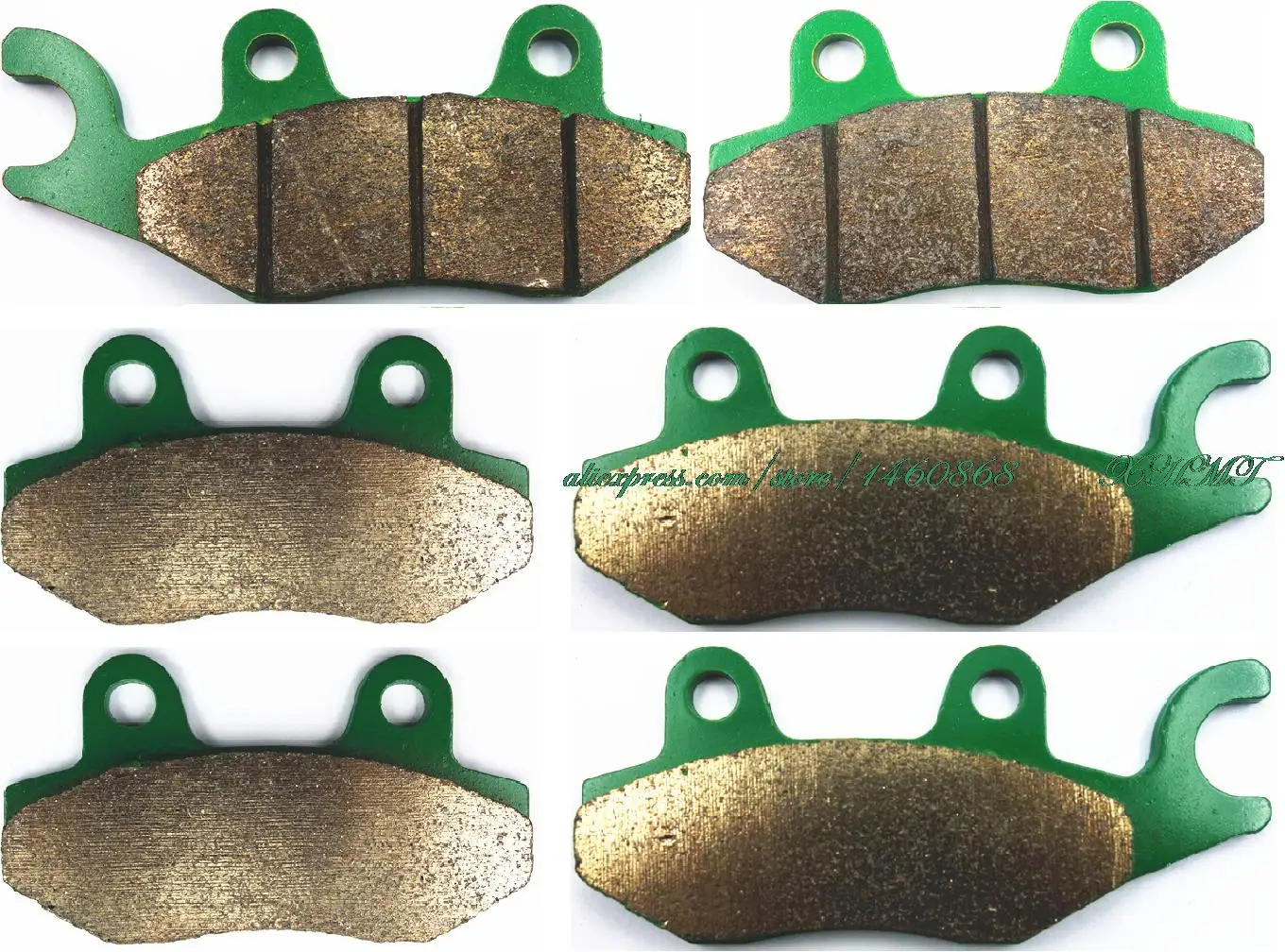 Набор тормозных колодок для Triumph Daytonasprint 900 1993 & Up/ Tiger 1994 1995 1996 1997 1998|brake pad set|brake shoe