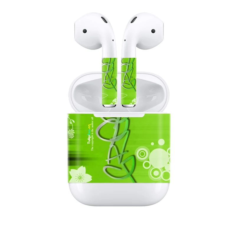 Профессиональные фабричные Поставки кожи стикер для Apple Airpods виниловые наклейки