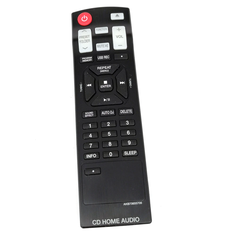 Used Original Remote Control AKB73655706 For LG CD Home Audio Remote