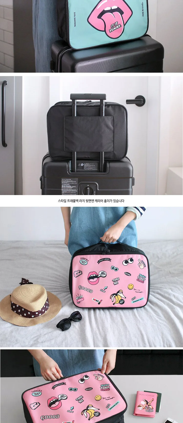 Новая Упаковка Cube Для женщин Чемодан мешок большой Ёмкость Водонепроницаемый сумки чемодан, сумка тележка Костюмы сортировки дорожные