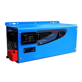

Power Inverter 12V 220vac Pure Sine Wave 1000W Toroidal Transformer Off Grid Solar Inverter with LED Built in Battery Charger