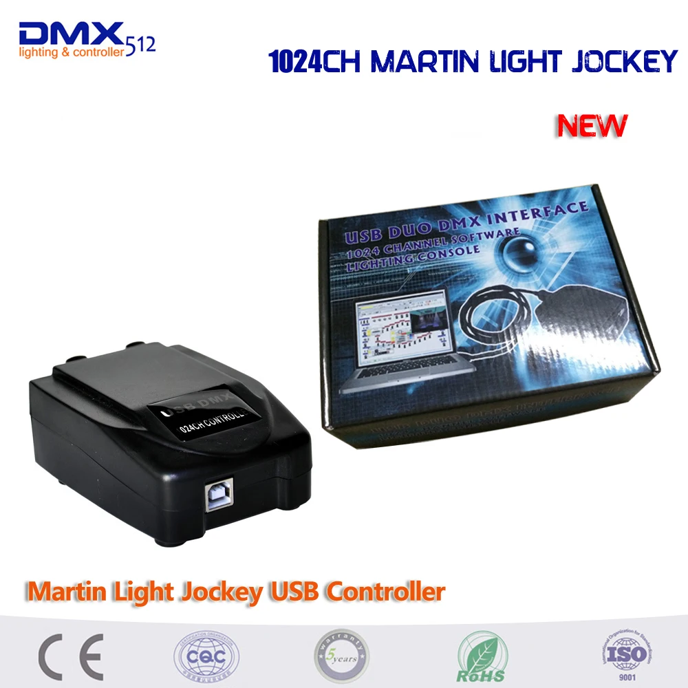 

Free shipping Martin Light jockey USB 1024 Channels DMX 512 DJ Controller for Stage Disco Nightclub Party