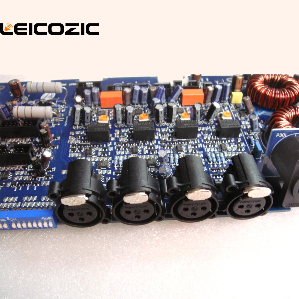 Leicozic audio amplifier input/output board for
