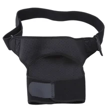 Регулируемые Профессиональные Наплечные накладки на плечо, защитные спортивные эластичные дышащие фиксаторы для поддержки, наплечный ремень 36-51 см, черный