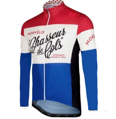 Весна/осень Morvelo классический Велоспорт Джерси для мужчин дорога велосипедная Одежда Майо Ciclismo MX DH длинный рукав Джерси - Цвет: 005