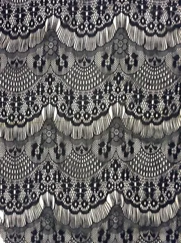 

150cm whide hot fashion 4-way elastic eyelash lace fabric, XERY0323B
