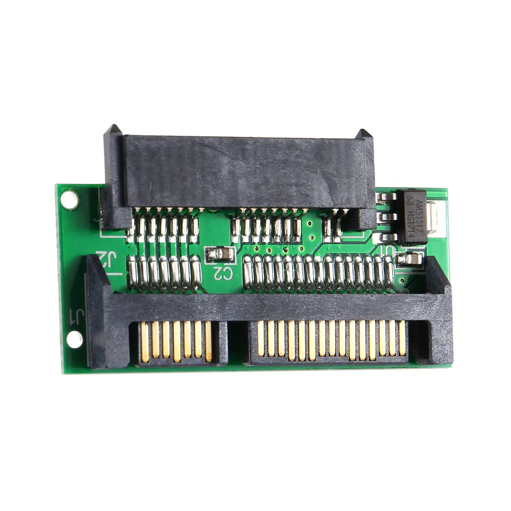 Адаптер 1 8 дюйма Mini Micro SATA MSATA на 7 + 15Pin 2 5 Sata карта преобразователя ND998|Компьютерные